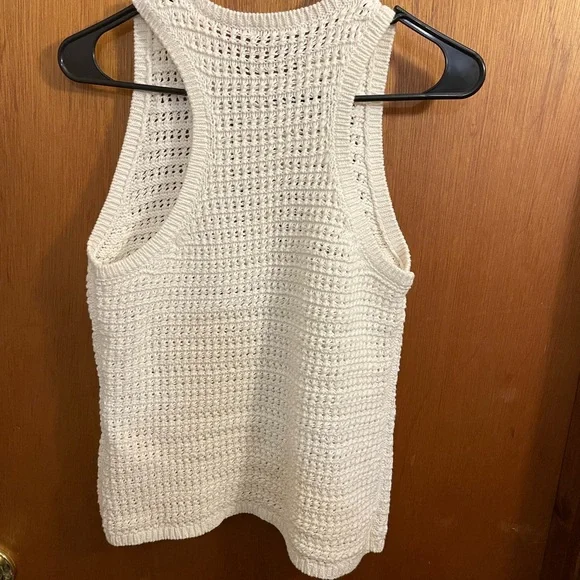 Madewell Ivory Knit Tank Top - Picture 4 of 6